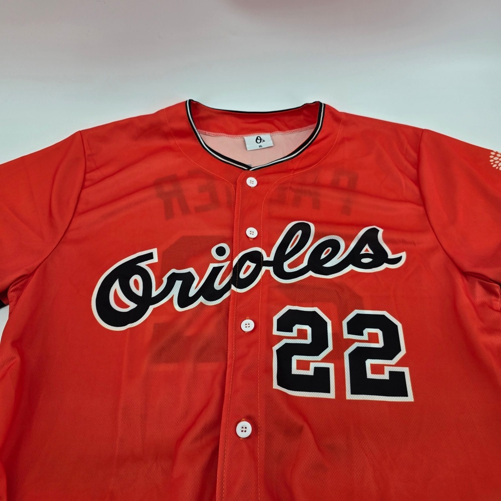 O's Baseball Jersey Mens Jim Palmer 22 Baltimore Orioles Orange XL